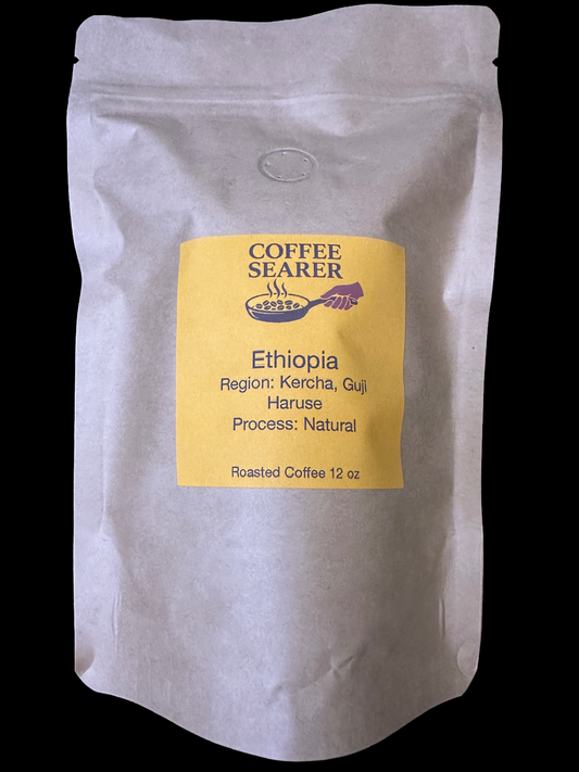 Ethiopia - Kercha, Haruse, Process: Natural